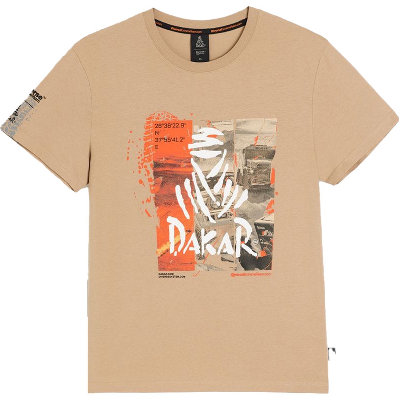 Tricou Dakar DES 2025 nisipos