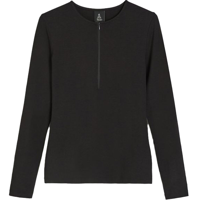 Tricou Dakar DKR Zipp pentru femei, negru