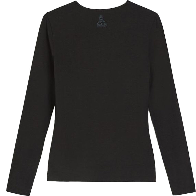 Tricou Dakar DKR Zipp pentru femei, negru