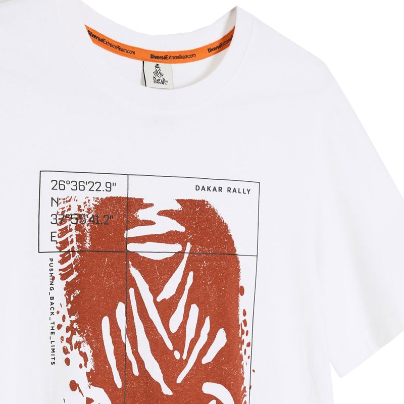 Tricou alb Dakar DES 1425
