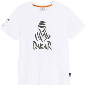 Tricou Dakar LOGO 256 alb