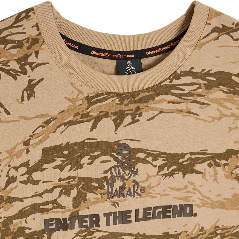 Tricou Dakar DES 1825 camo bej