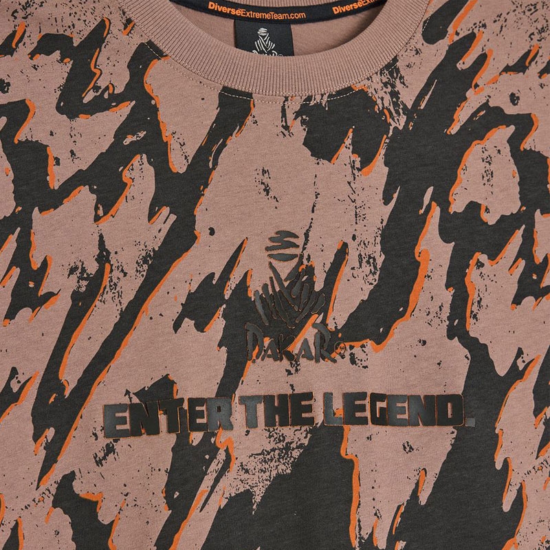 Tricou Dakar DES 1825 camo dark