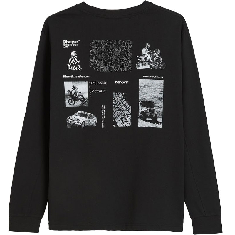 Tricou Dakar VIP LG 0125 negru