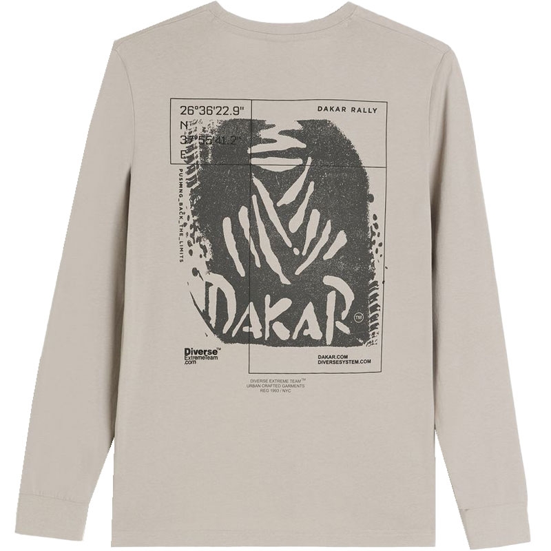 Tricou Dakar VIP LG 0425 gri deschis