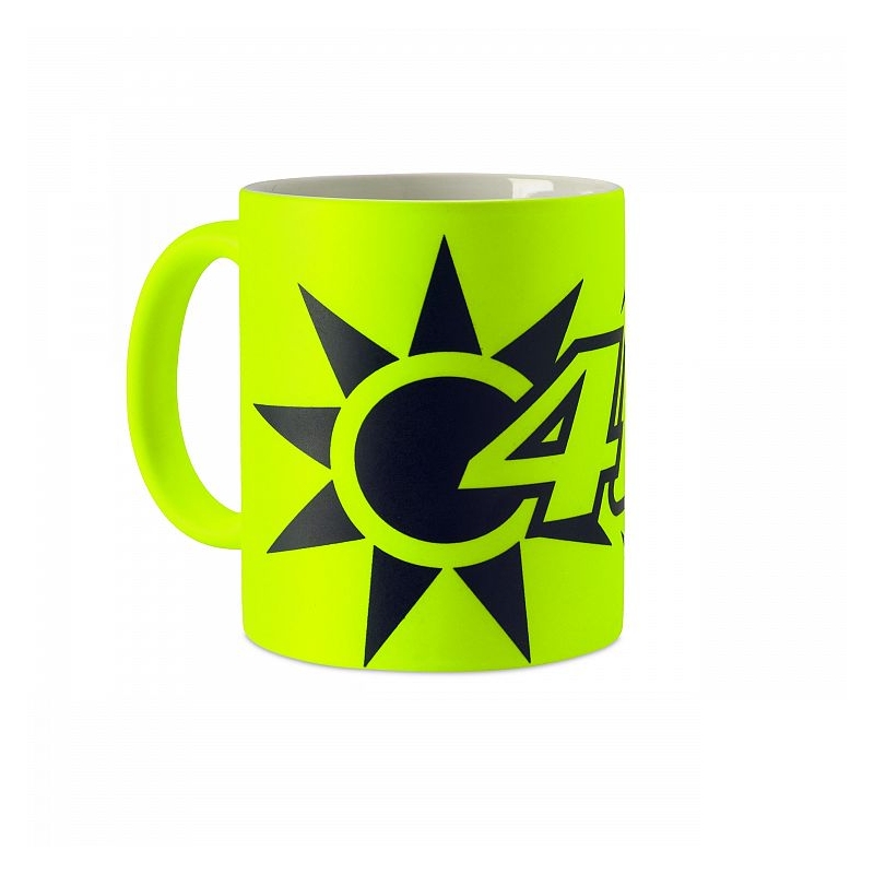 Mug VR46 Valentino Rossi Sun and Moon galben
