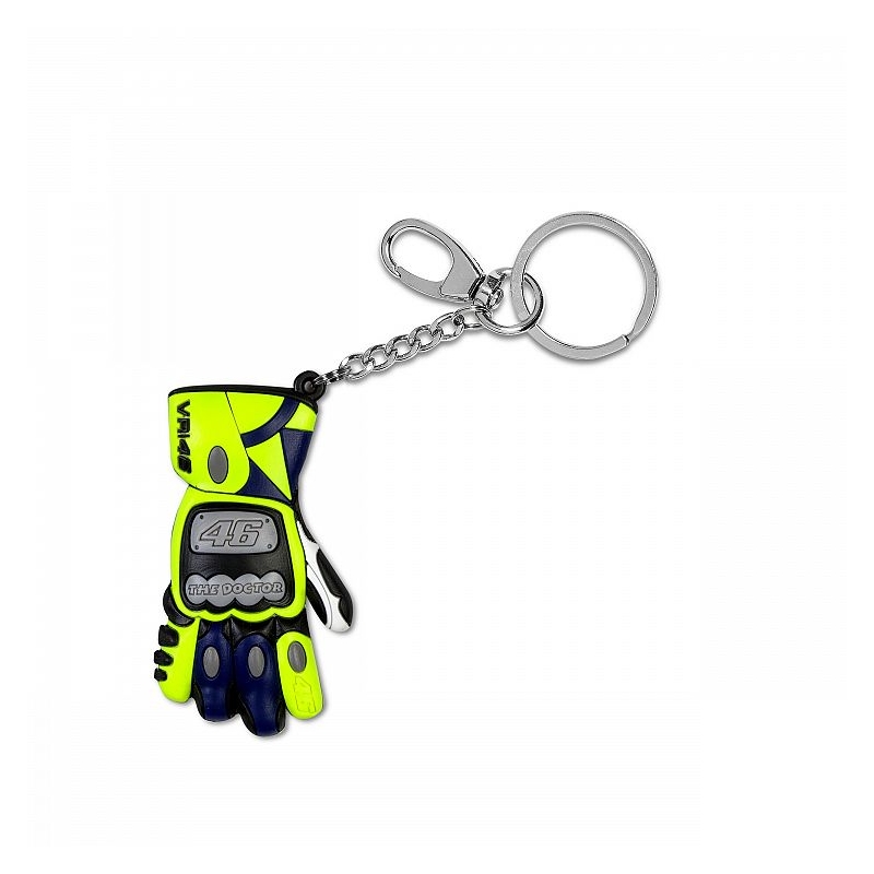 Breloc VR46 Valentino Rossi mănuși 3D