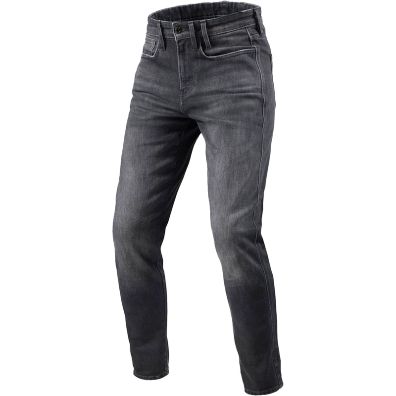Jeans skinny pentru motociclete Revit Kai Gri mediu Stone