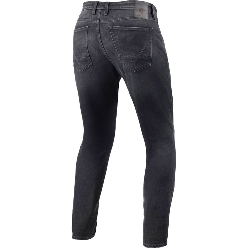 Jeans skinny pentru motociclete Revit Kai Gri mediu Stone
