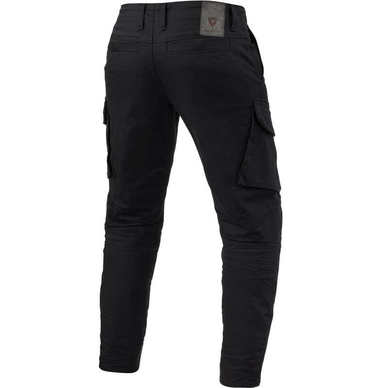 Blugi motocicletă Revit Cargo 2 TF Extra Cropped negri