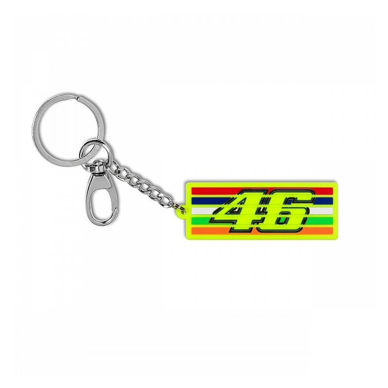 Breloc VR46 Valentino Rossi STRIPES galben