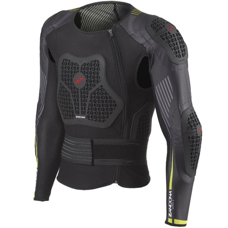 Protecție de corp Zandona Netcube X8 negru-galben fluo 180-189 cm