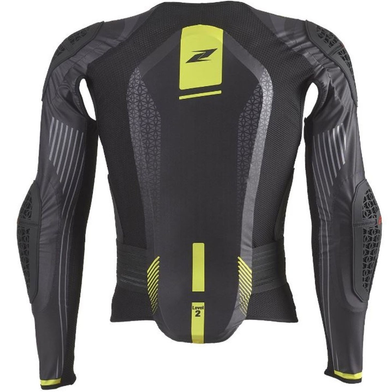 Protecție de corp Zandona Netcube X8 negru-galben fluo 180-189 cm