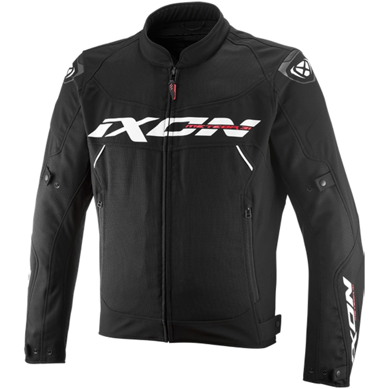 Geacă motocicletă IXON Meteor 31 negru-alb