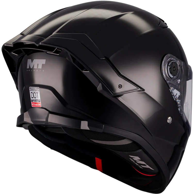 Cască integrală pentru motocicletă MT Thunder 4 SV Pure A1 neagră