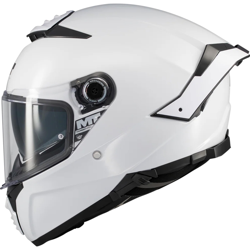 Cască integrală pentru motocicletă MT Thunder 4 SV Pure A0 albă