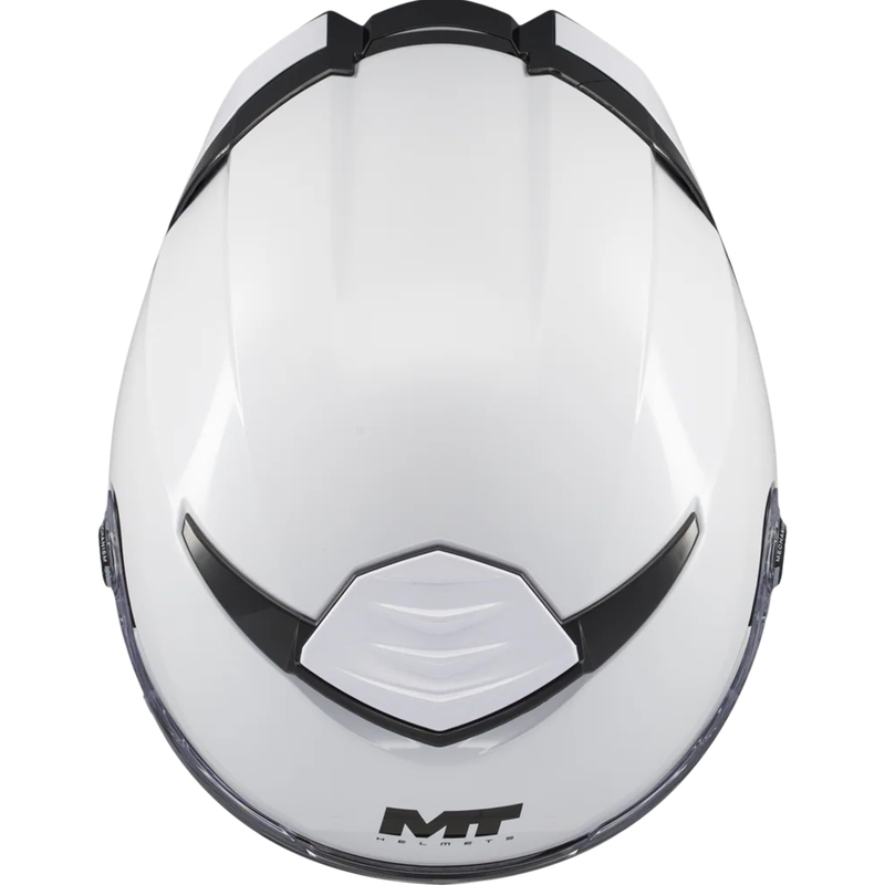 Cască integrală pentru motocicletă MT Thunder 4 SV Pure A0 albă