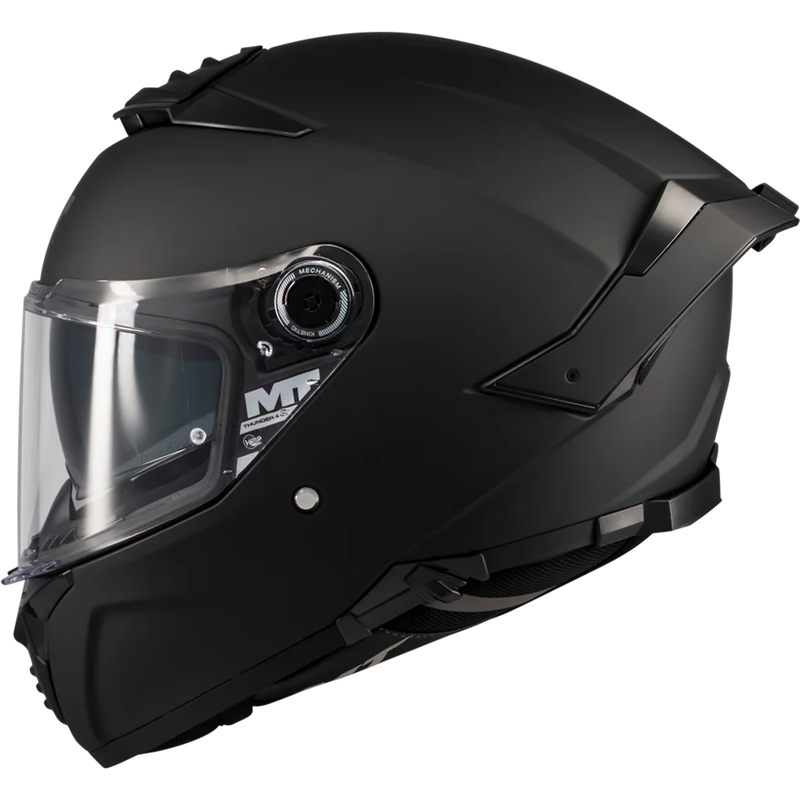 Cască integrală pentru motocicletă MT Thunder 4 SV Pure A1 negru mat