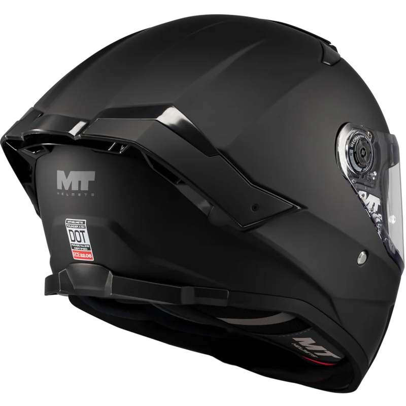 Cască integrală pentru motocicletă MT Thunder 4 SV Pure A1 negru mat