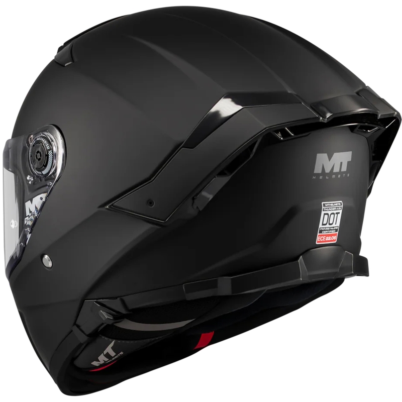 Cască integrală pentru motocicletă MT Thunder 4 SV Pure A1 negru mat