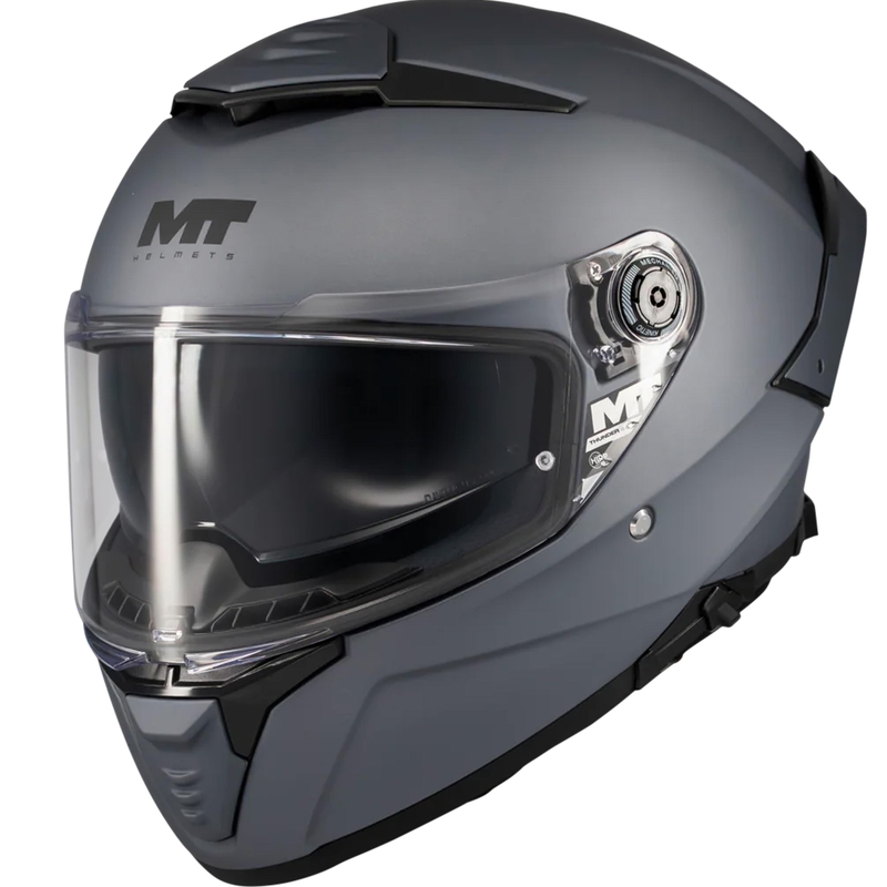 Cască integrală pentru motocicletă MT Thunder 4 SV Pure A2 gri mat