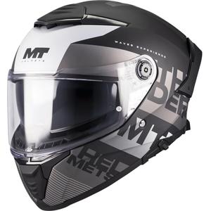 Cască integrală pentru motocicletă MT Thunder 4 SV Waves B2 negru mat-gri