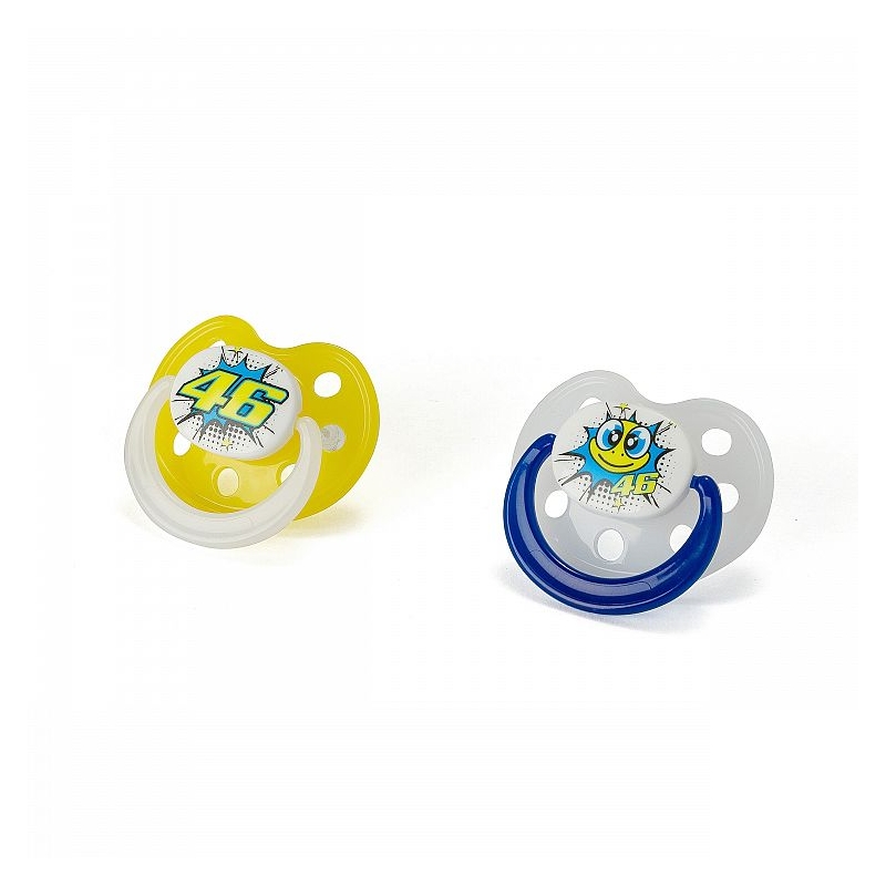 Set de suzete pentru bebeluși VR46 Valentino Rossi broască țestoasă