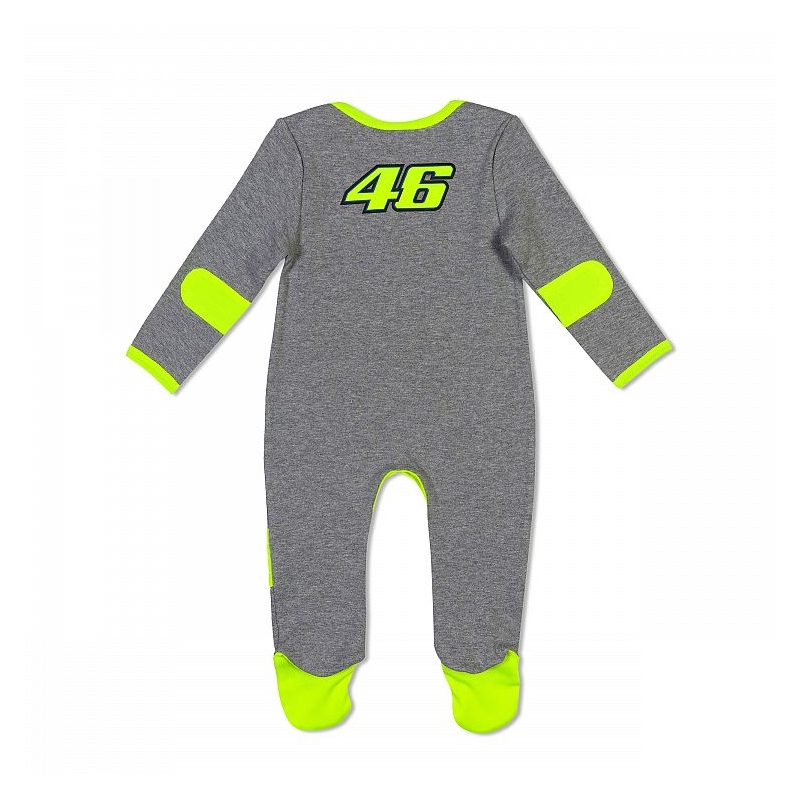 Baby onesie VR46 Valentino Rossi gri