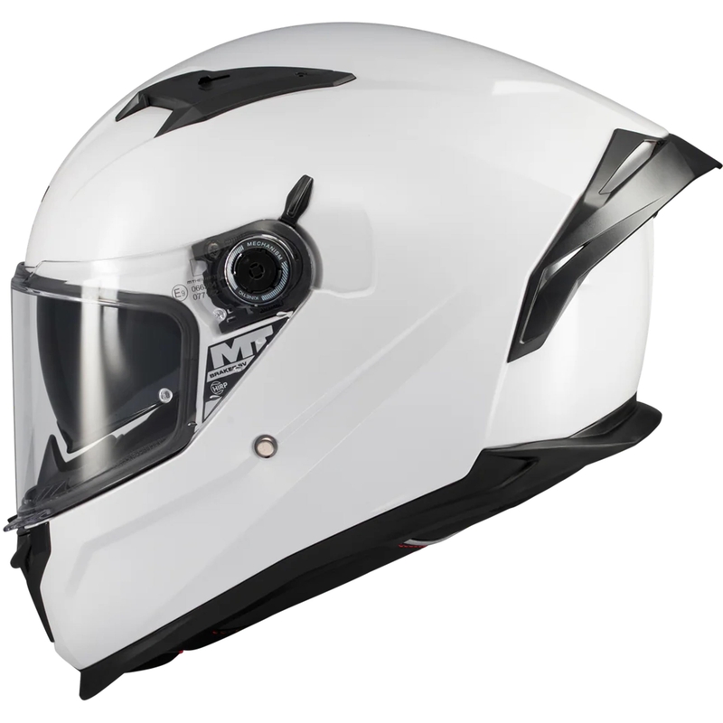 Casca moto integrala MT Braker SV Pure A0 alba