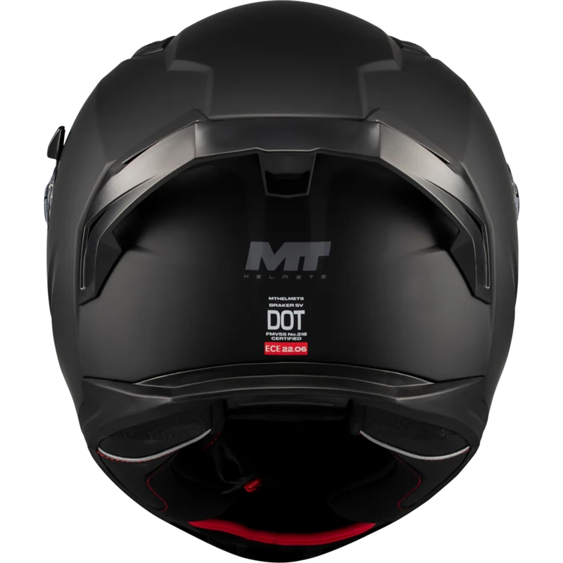 Casca integrala pentru motocicleta MT Braker SV Pure A1 negru mat