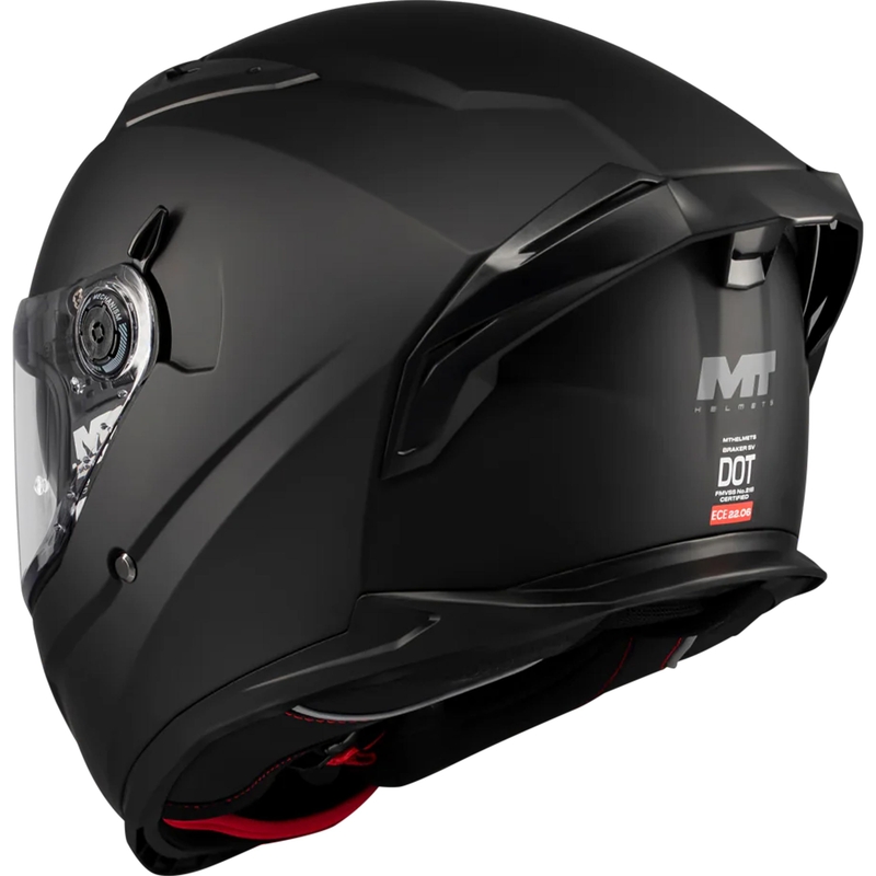 Casca integrala pentru motocicleta MT Braker SV Pure A1 negru mat