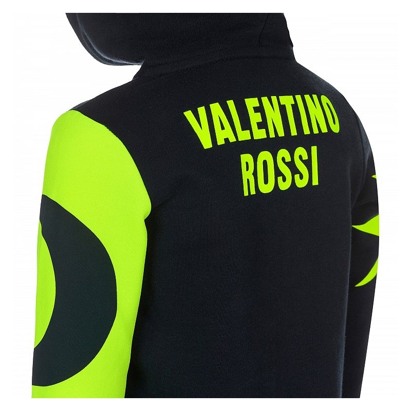 Pulover pentru copii VR46 Valentino Rossi REPLICA albastru-galben