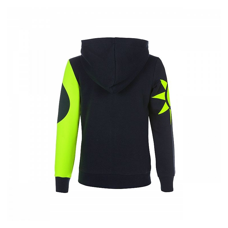 Pulover pentru copii VR46 Valentino Rossi REPLICA albastru-galben