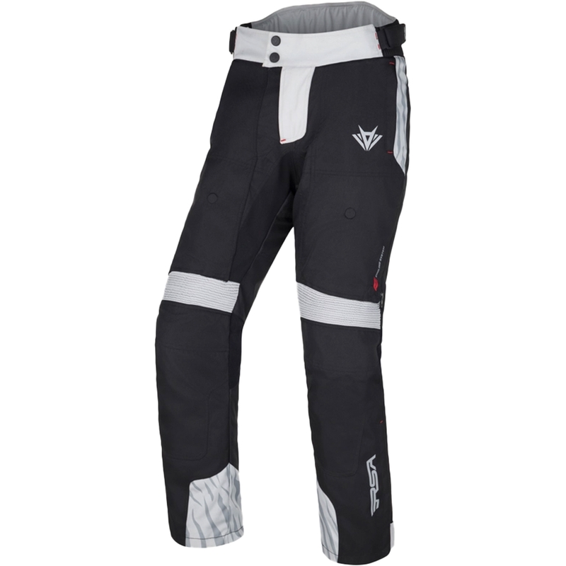 RSA Dakar 2 pantaloni de motocicletă negru-gri