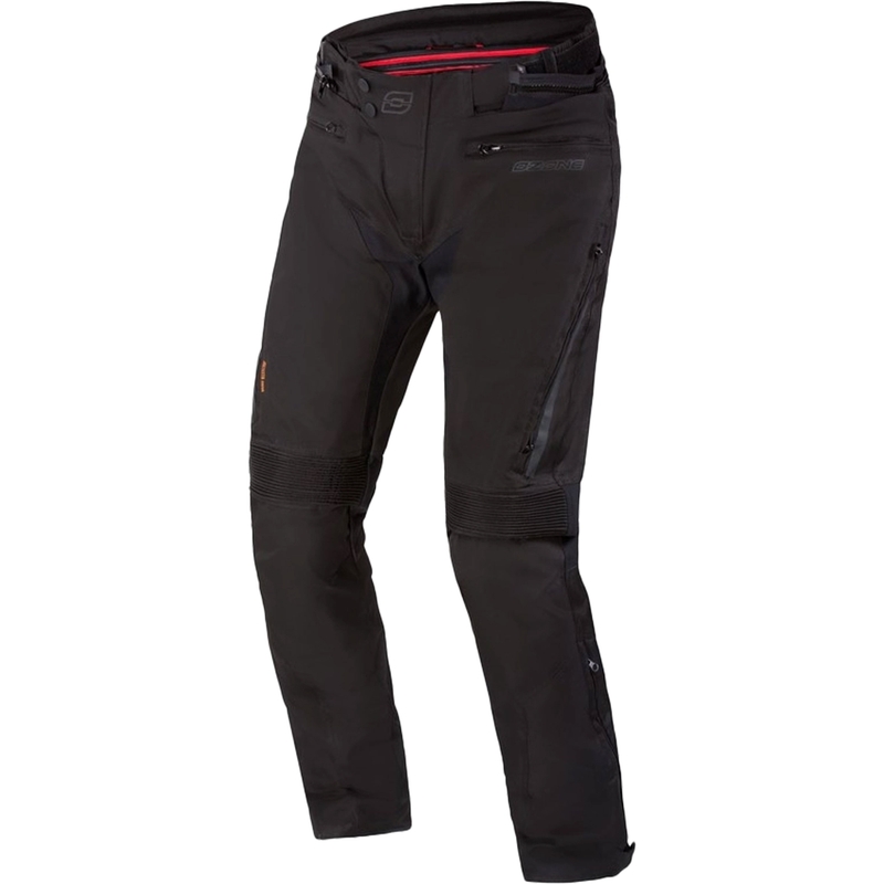 Pantaloni de motocicletă Ozone Vulcan Extended negru