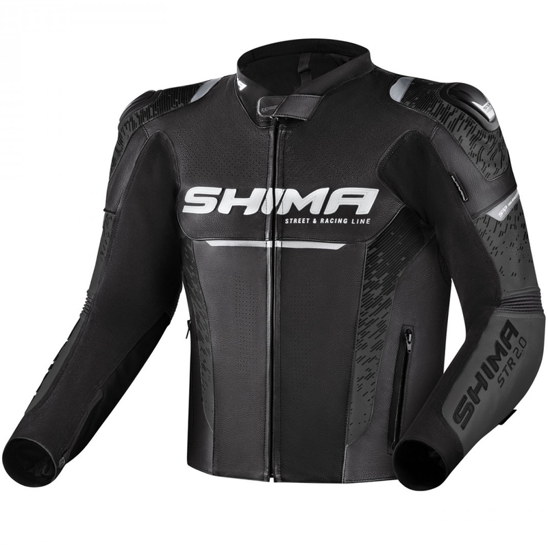 Geacă de motocicletă Shima STR 2.0 negru-gri