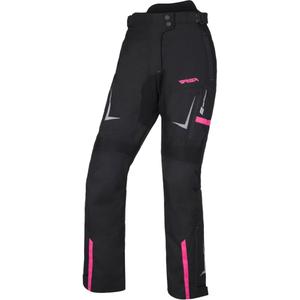 Pantaloni moto dama RSA EXO 2 negru-roz