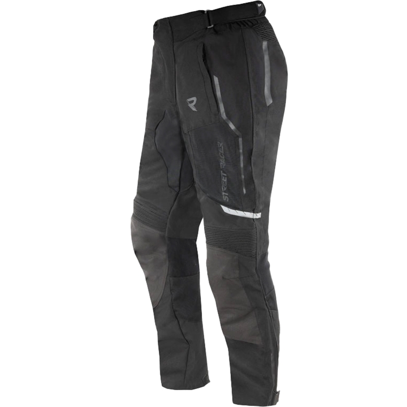Pantaloni moto Street Racer Flex Air negri