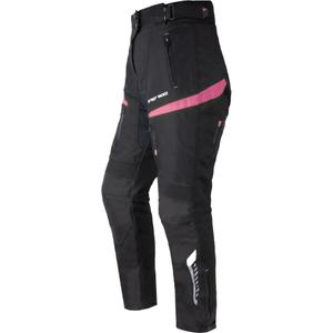 Pantaloni de motocicleta Street Racer Vix de dama negru-roz