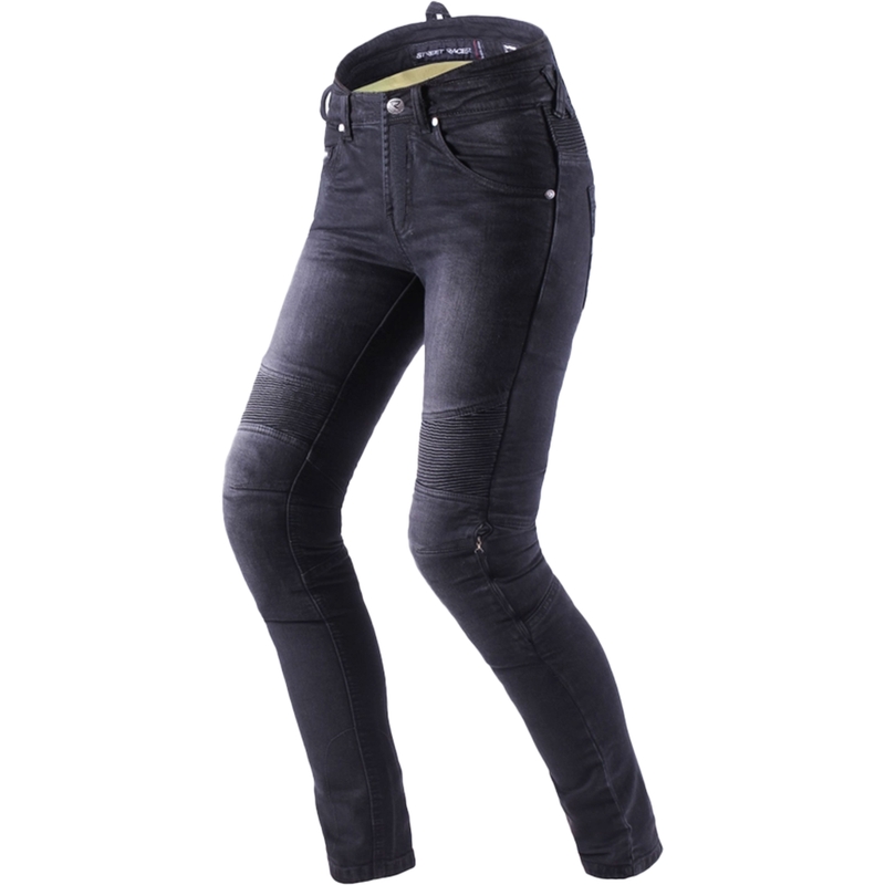 Blugi de damă Street Racer Spike II Slim fit CE negru