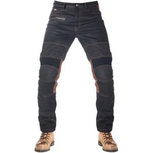 Pantaloni pentru motociclete Fuel Sergeant 2 Waxed maro și negru