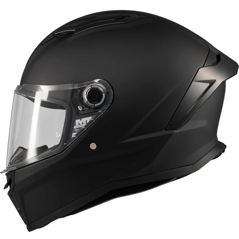 Cască integrală pentru motocicletă MT Stinger 2 Pure A1 negru mat
