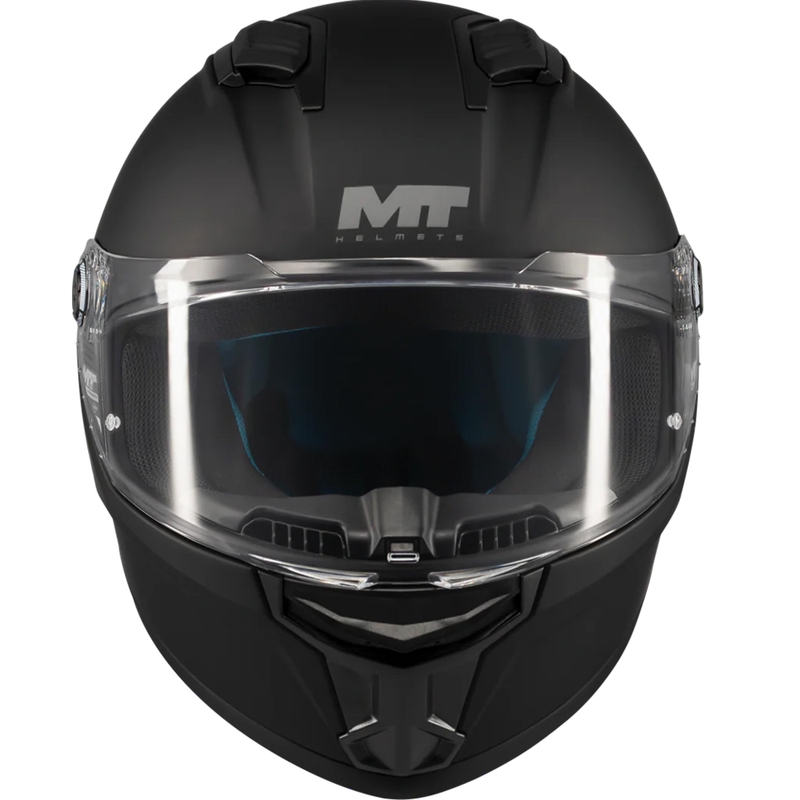 Cască integrală pentru motocicletă MT Stinger 2 Pure A1 negru mat