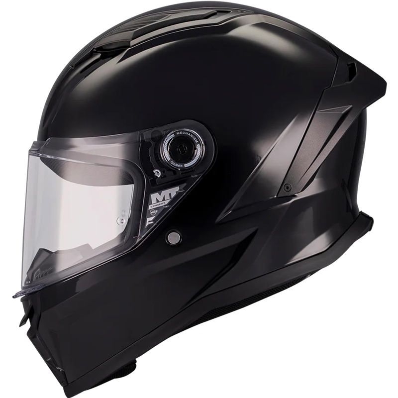 Cască integrală pentru motocicletă MT Stinger 2 Pure A1, neagră