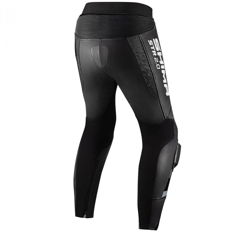 Pantaloni de motocicletă Shima STR 2.0 negru-gri