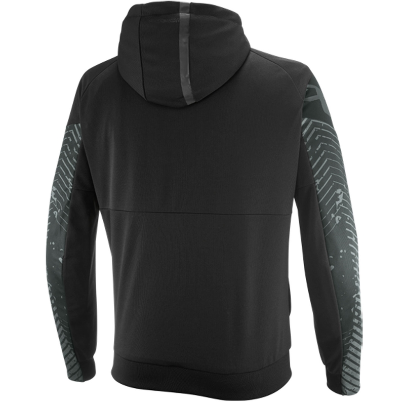 Hanorac motocicletă IXON Touchdown Air negru-roșu fluo