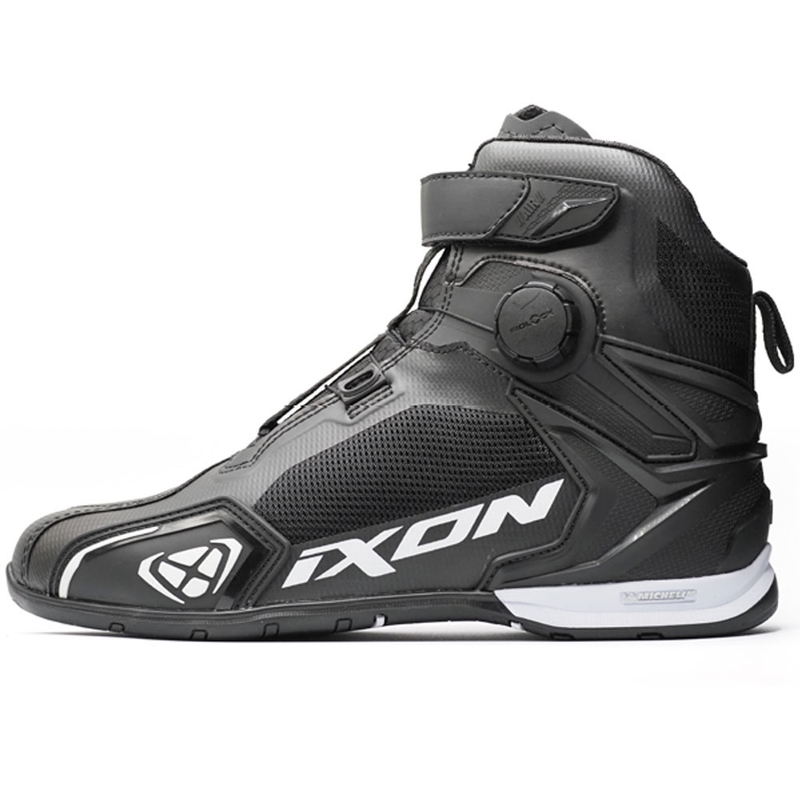 Ghete motociclete IXON Bull 2 Air negru-alb