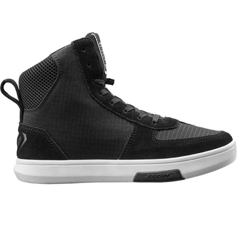 Ghete moto IXON Ghost Air pentru femei, negru-alb