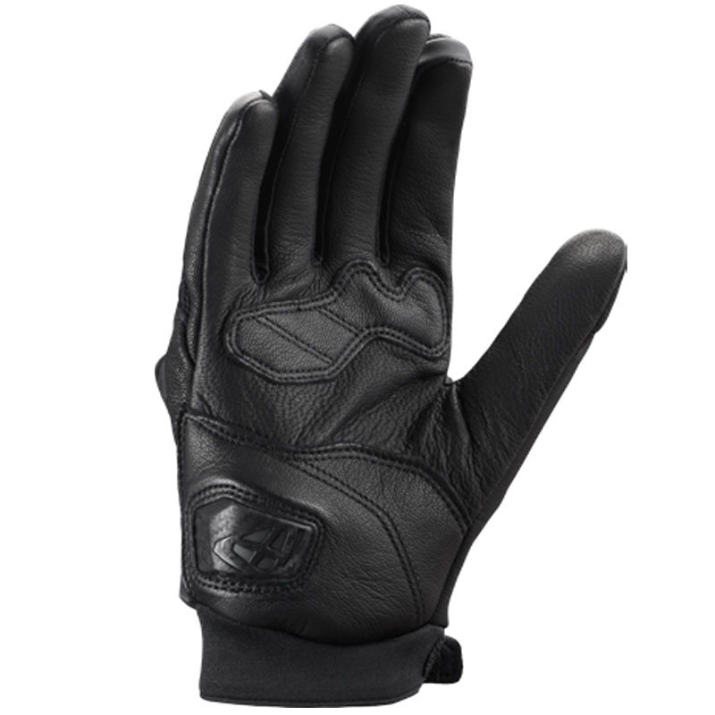 Mănuși motocicletă IXON Rise Air 2 negru-galben fluo