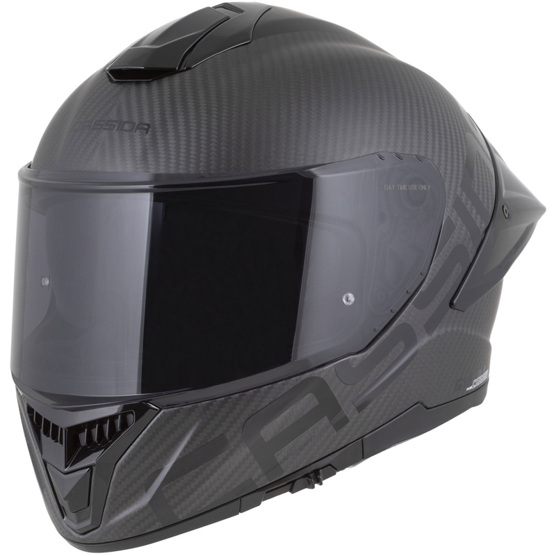 Cască integrală pentru motocicletă Cassida Integral GTS 2.1 Plus Carbon, mată, carbon-negru-alb